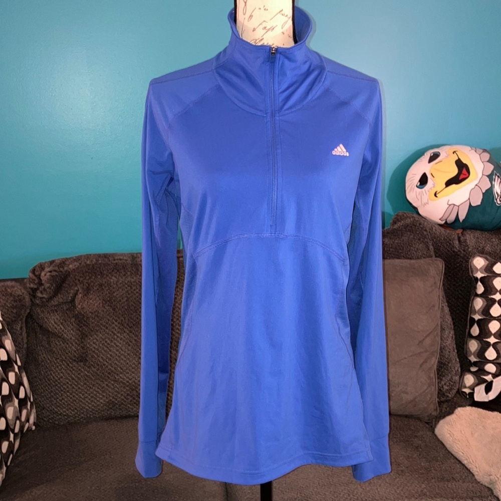 Adidas Climalite Quarter Zip, Large